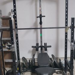 rack  and bench only.  