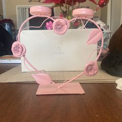 Heart Shaped Candle Holder 