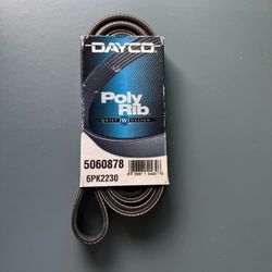 Dayco  5060-878 | 6PK2230 Poly Rib Serpentine Drive Belt Made in USA, Engine Belt Auto Parts