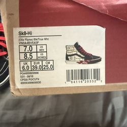 VANS Sk8 Size 7 Men’s 8.5 Women’s