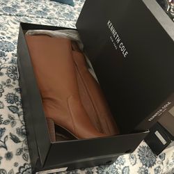 Brown Kenneth Cole New Tall Boot Size 10