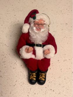 Vintage Santa Ornament