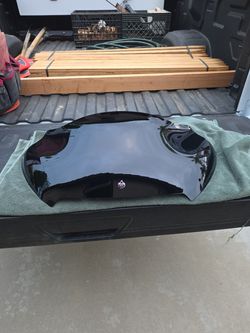Klockwerks 10in black windshield for road glide