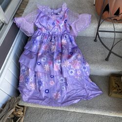 Costume Dress Isabella Encanto Disney Sz. 4-7. Years 