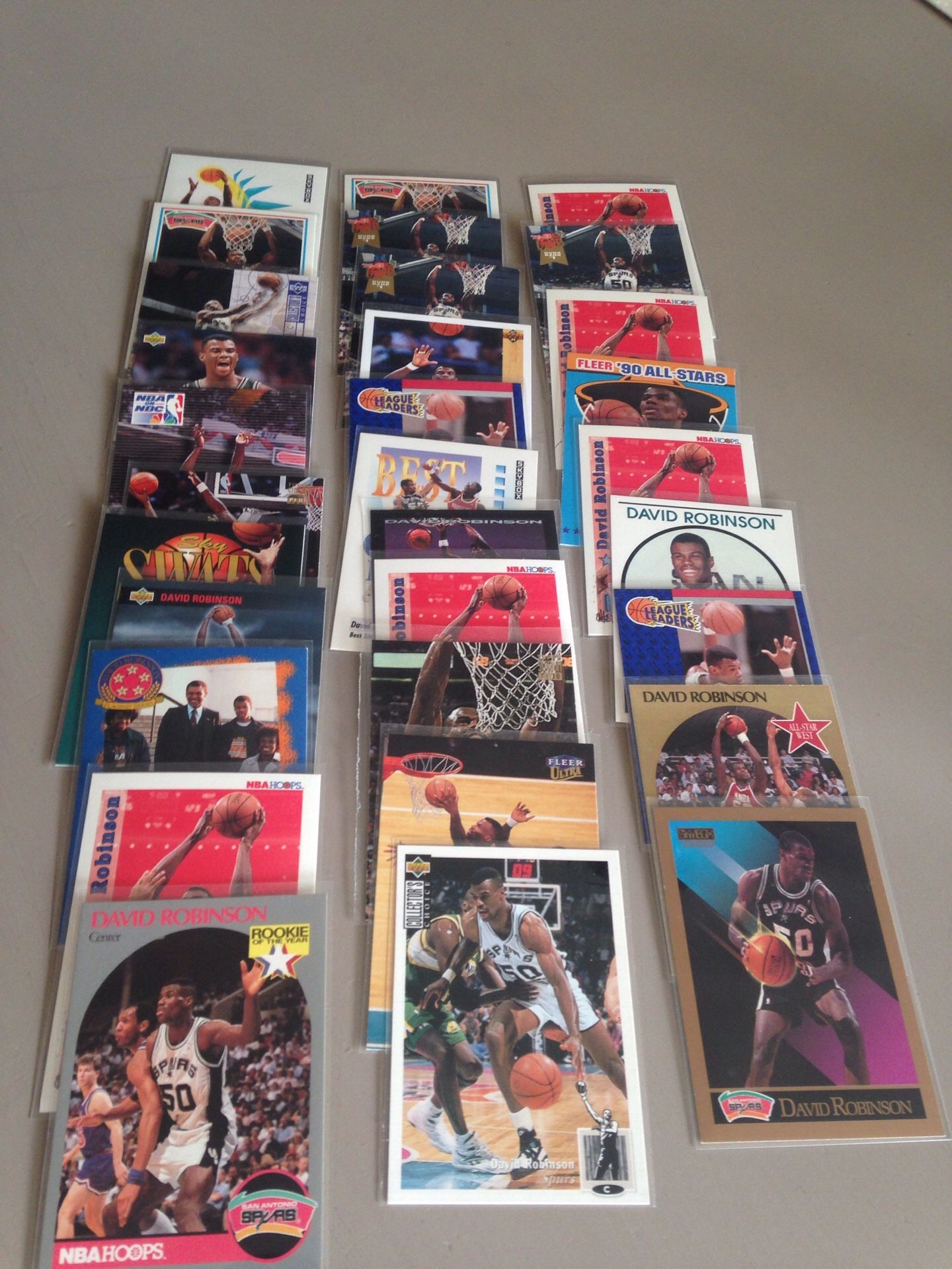 David Robinson Basketball Cards