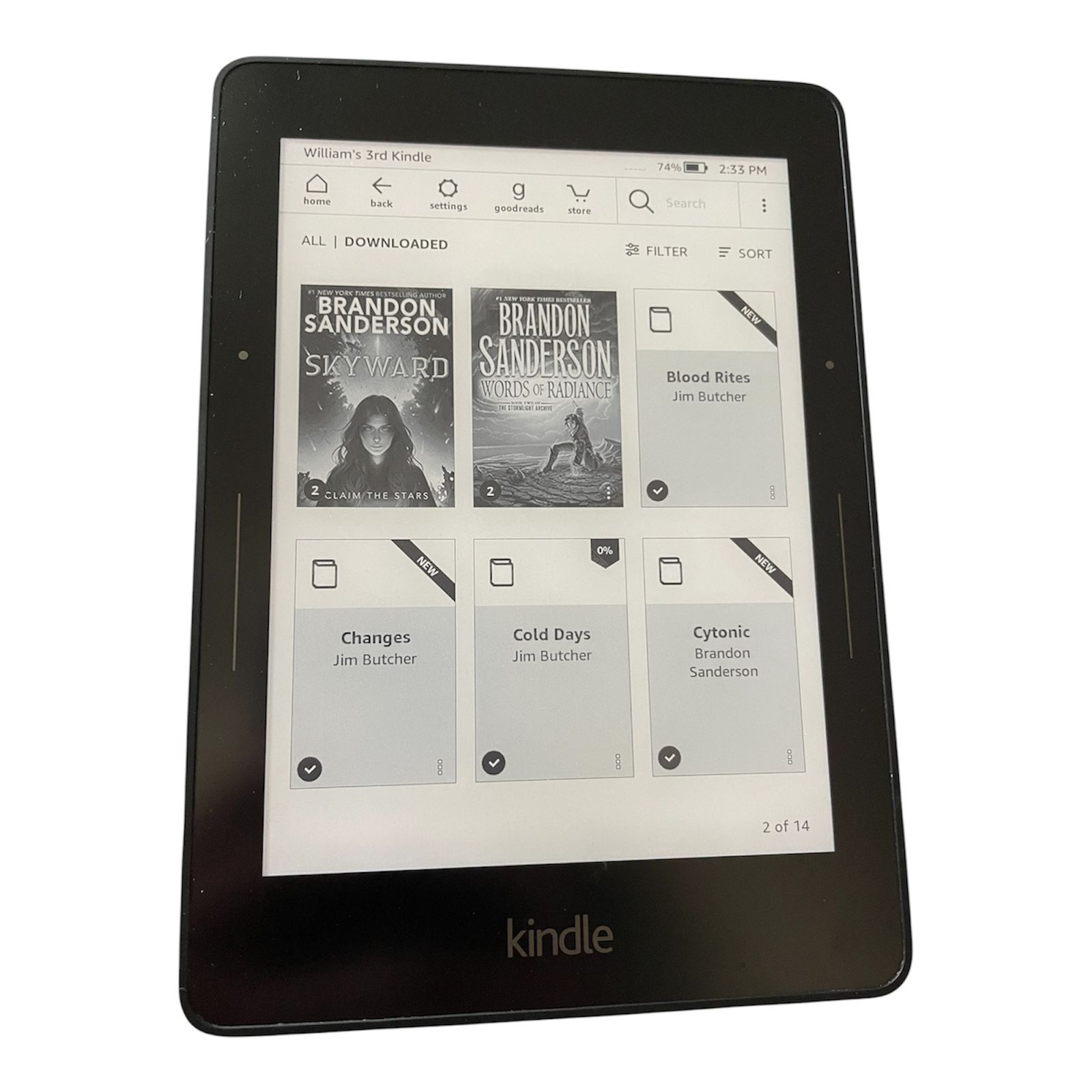 Amazon Kindle Voyage Ereader
