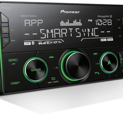 Pioneer MVH-S622BS Double Din Bluetooth Car Stereo with USB/AUX Inputs, Pioneer Smart Sync, and Hands-Free Calling for Enhanced in-Car Audio Experienc
