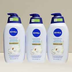 Nivea Body Wash 30oz Coconut & Almond Milk