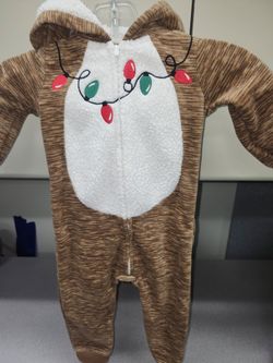 Carter's Christmas Reindeer PJ Size 18 months