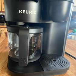 Keurig Coffee Pot and K-cup