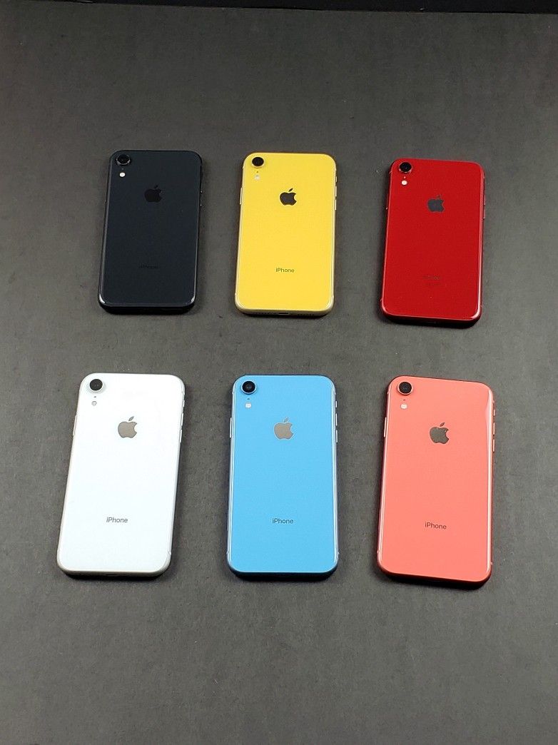 iPhone XR 64GB Unlocked Phone (AT&T T-Mobile Verizon Sprint Straighttalk Cricket MetroPCS Boost)
