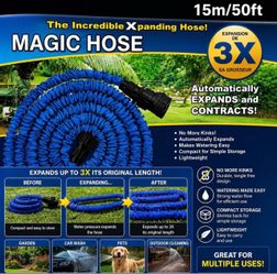 Magic Hose 50ft Expandable Garden Hose