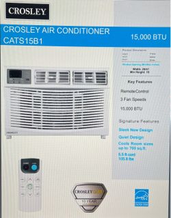 New Unopened Air Conditioner 15,000 BTU W/Remote