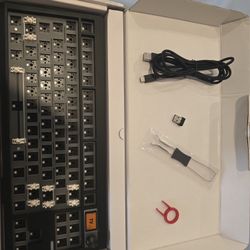 Custom Mechanical Keyboard Base - Zuoya GMK87 (Barebone Kit) - LCD Screen/RGB - Complete Set