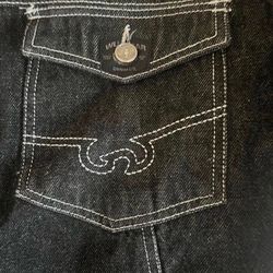 Wu Tang Wu Wear Black Denim Jeans OutFit( NEW) PRICE IS FIRM)