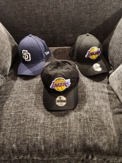 New Era MLB/NBA Caps – Lot of 3