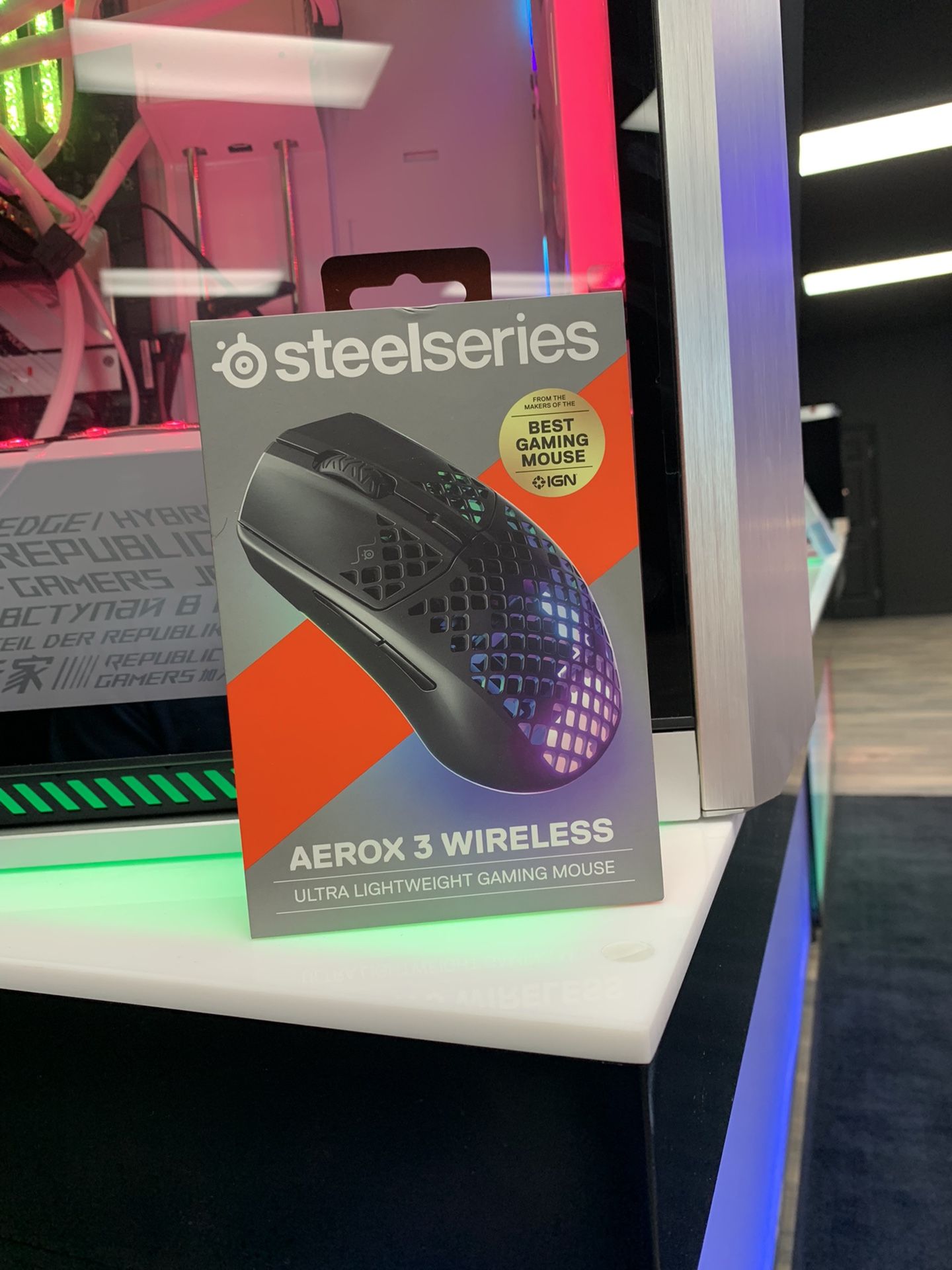 Steelseries Aerox 3 Wireless Gaming Mouse