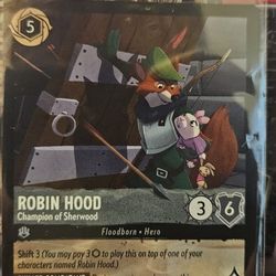 Lorcana Card - Robinhood Champion Of Sherwood Legendary