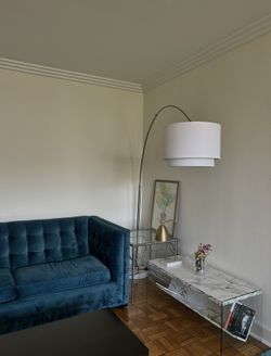 Floor marble lamp