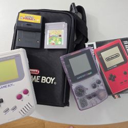 Nintendo Gameboy Color DMG-01 Pokemon Lot