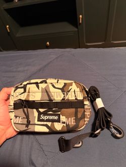 Supreme FW26 Camo mini shoulder bag