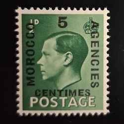 British Offices in Morocco 1936.Very refined.