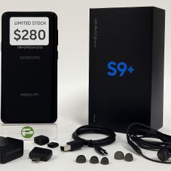 Samsung Galaxy S9+ UNLOCKED 