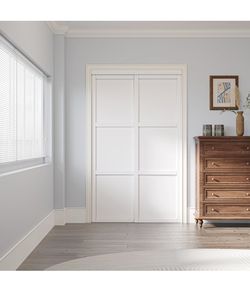 Closet Slider With Solid Wood Core