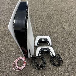 Sony Playstation 5 (PS5) with 2 Controllers