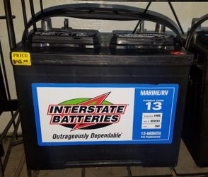 《Deep Cycle Marine & RV Batteries》$45 w/exchange #WeDeliver