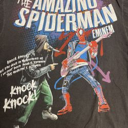 The Amazing Spiderman/Eminem Marvel Modern Boot AOP T-Shirt - Size Large
