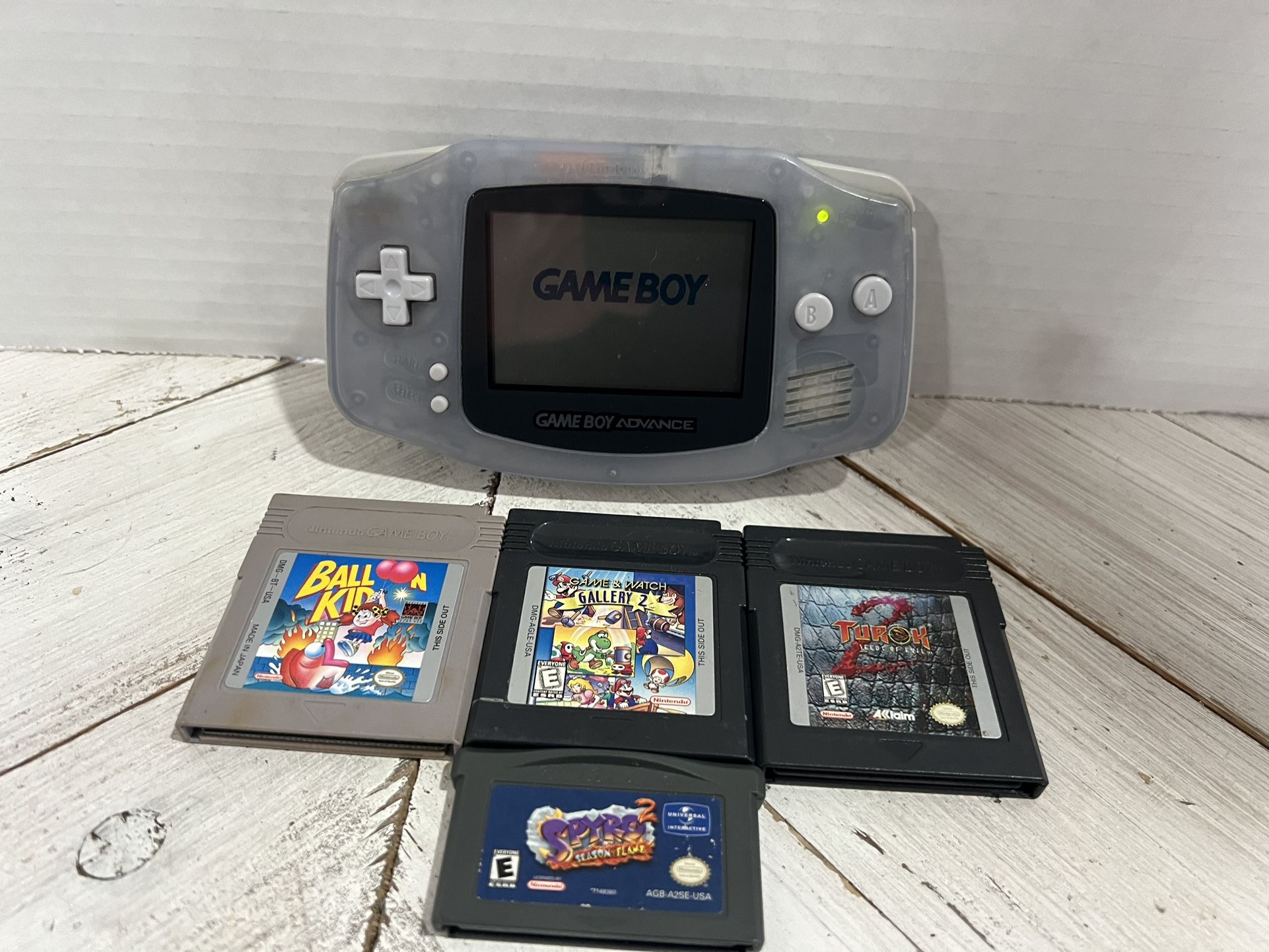 Nintendo, Game Boy Advanced, Spyro, Turok, Collectible, Xbox, PlayStation 