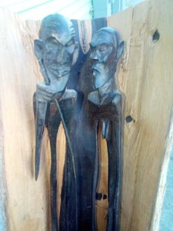 Wood Carving (Origin Unknown)