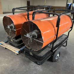 Dayton Fired Heater 