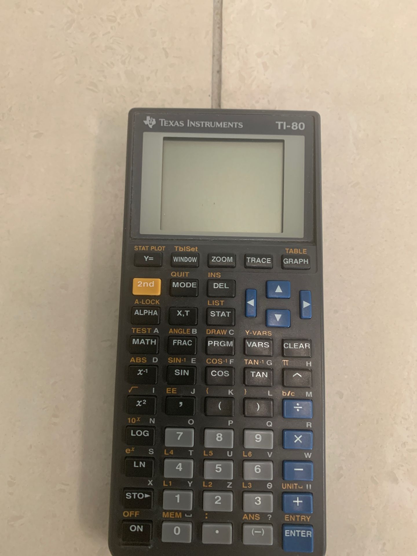 TI 80 Graphing Calculator