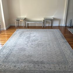 Modern Gray  Rug 