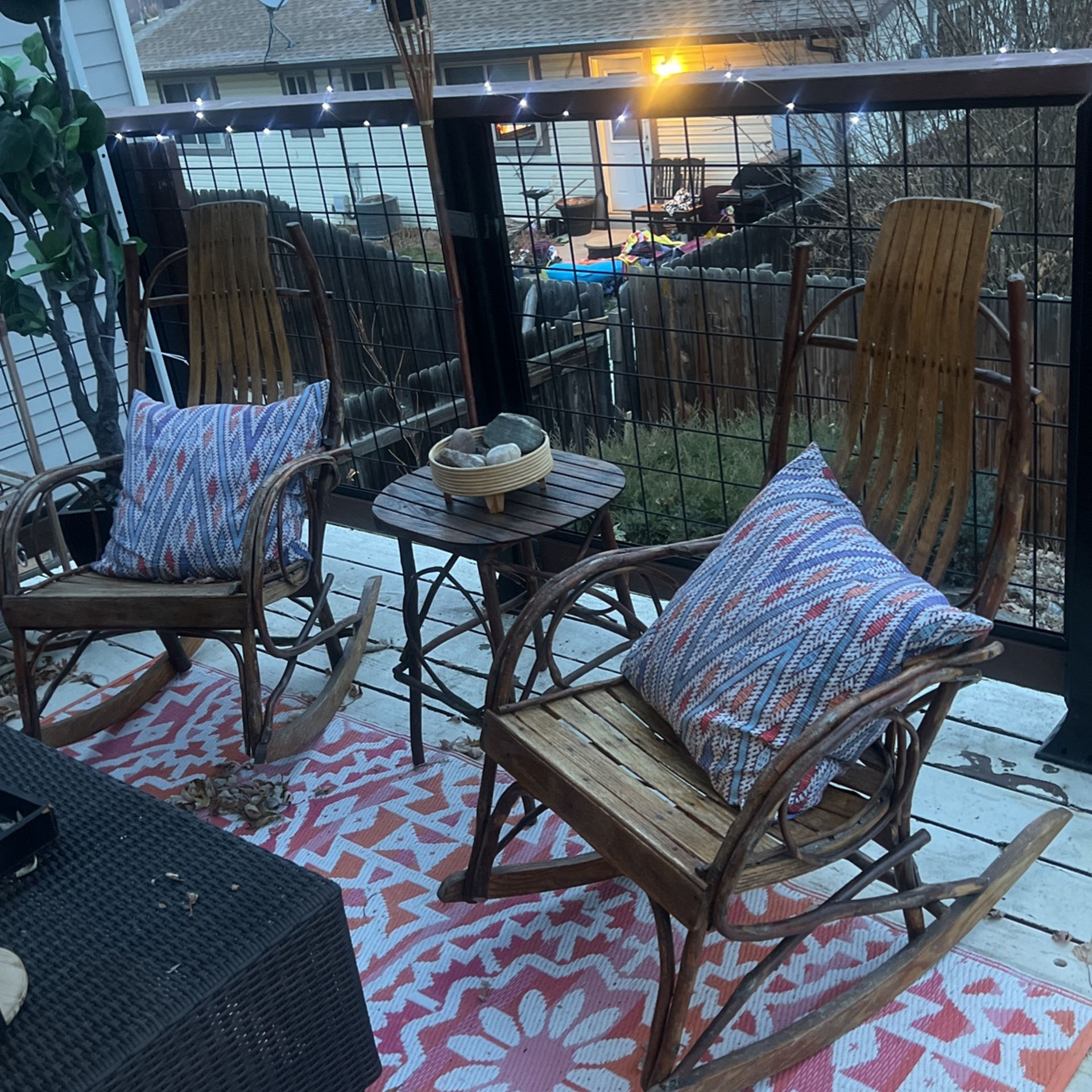 Rocking Chair Set