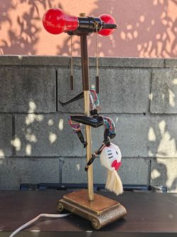 Humanoid Barbie Hello Kitty Pole Dancer Robot Lamp