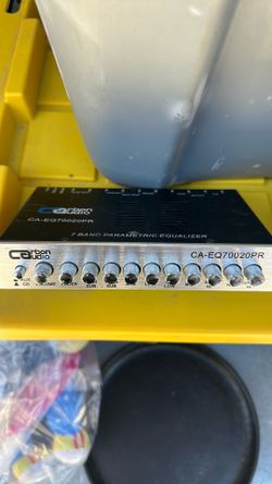 7 Band parametric equalizer, no cords as