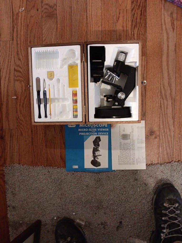 Vintage Microscope