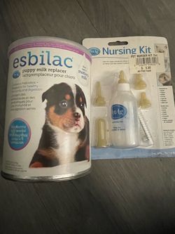 Puppy food and nursing kit