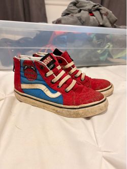 Size 11 Boys Spider-Man Vans