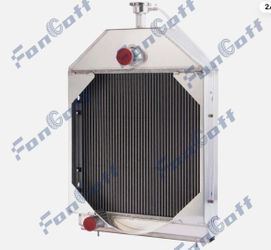 (Z-16)4-Row Radiator FOR Case 580C 584C 585C 586C 580C 584C 585C D77843 D89103