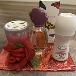 Set Perfumes Butterfly O Elegante. 