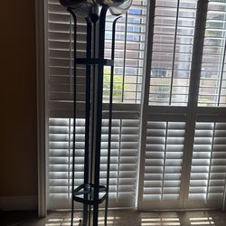 Antique tall lamp stand