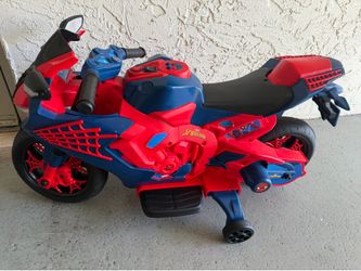 Spider-Man 6V Motorcycle Ride on