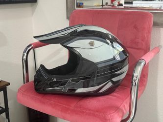 Adult Frenzy Off Road Helmet, Black/Grey, Large
