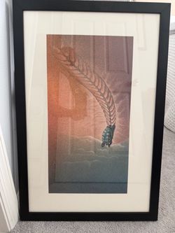 Beautiful Framed Surreal Art Print - "A Moment of Peace" by Christa Kronenburg