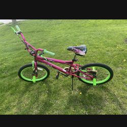 Kent 20” Trouble Girl’s BMX Bike with Pegs, Pink