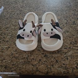 Cow Slippers